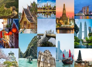 Travel eSIM for Asia 13 countries with fast prepaid data across Thailand, Singapore, Japan, China, and Southeast Asia
