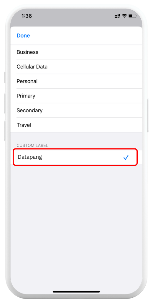 iPhone eSIM setup step 7